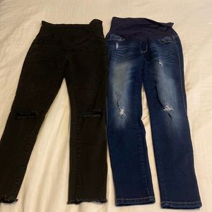 Maternity- Pink Blush Jeans Bundle